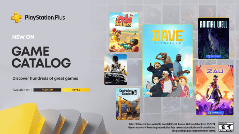 Playstation Plus Game Catalog For April: Dave The Diver, Tales
